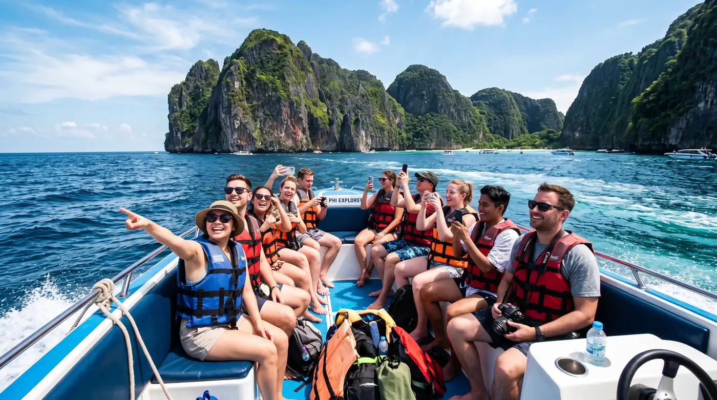 Maya Bay from Phuket: Tours, Times & Tips — maya bay tour from phuket, Phi Phi Islands, Thailand