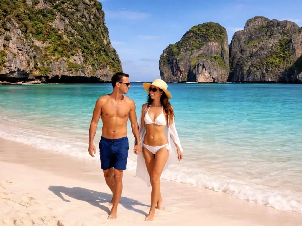 Maya Bay Early-Morning Speedboat Tour — snorkelling and clear Andaman Sea on the tour (photo 2)