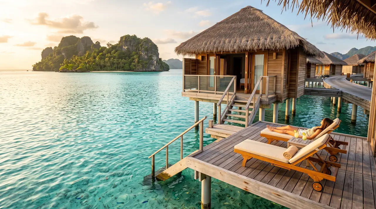 Phi Phi Leh: Overwater Villa Stay with Boat Transfers — boat tour to Maya Bay and the Phi Phi Islands, Thailand